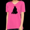 Missy's Relaxed Jersey Short-Sleeve V-Neck T-Shirt Thumbnail