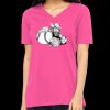 Missy's Relaxed Jersey Short-Sleeve V-Neck T-Shirt Thumbnail