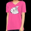 Missy's Relaxed Jersey Short-Sleeve V-Neck T-Shirt Thumbnail