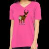 Missy's Relaxed Jersey Short-Sleeve V-Neck T-Shirt Thumbnail