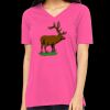 Missy's Relaxed Jersey Short-Sleeve V-Neck T-Shirt Thumbnail