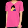 Missy's Relaxed Jersey Short-Sleeve V-Neck T-Shirt Thumbnail