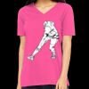 Missy's Relaxed Jersey Short-Sleeve V-Neck T-Shirt Thumbnail