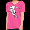 Missy's Relaxed Jersey Short-Sleeve V-Neck T-Shirt Thumbnail