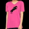 Missy's Relaxed Jersey Short-Sleeve V-Neck T-Shirt Thumbnail