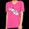 Missy's Relaxed Jersey Short-Sleeve V-Neck T-Shirt Thumbnail