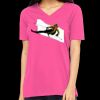 Missy's Relaxed Jersey Short-Sleeve V-Neck T-Shirt Thumbnail