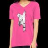 Missy's Relaxed Jersey Short-Sleeve V-Neck T-Shirt Thumbnail