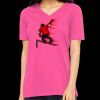 Missy's Relaxed Jersey Short-Sleeve V-Neck T-Shirt Thumbnail