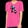 Missy's Relaxed Jersey Short-Sleeve V-Neck T-Shirt Thumbnail