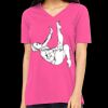 Missy's Relaxed Jersey Short-Sleeve V-Neck T-Shirt Thumbnail