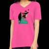Missy's Relaxed Jersey Short-Sleeve V-Neck T-Shirt Thumbnail