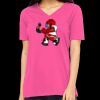 Missy's Relaxed Jersey Short-Sleeve V-Neck T-Shirt Thumbnail