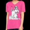 Missy's Relaxed Jersey Short-Sleeve V-Neck T-Shirt Thumbnail