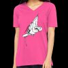 Missy's Relaxed Jersey Short-Sleeve V-Neck T-Shirt Thumbnail