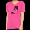 Missy's Relaxed Jersey Short-Sleeve V-Neck T-Shirt Thumbnail