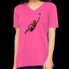 Missy's Relaxed Jersey Short-Sleeve V-Neck T-Shirt Thumbnail