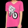 Missy's Relaxed Jersey Short-Sleeve V-Neck T-Shirt Thumbnail