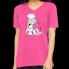 Missy's Relaxed Jersey Short-Sleeve V-Neck T-Shirt Thumbnail