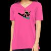 Missy's Relaxed Jersey Short-Sleeve V-Neck T-Shirt Thumbnail