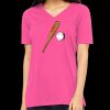 Missy's Relaxed Jersey Short-Sleeve V-Neck T-Shirt Thumbnail