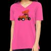 Missy's Relaxed Jersey Short-Sleeve V-Neck T-Shirt Thumbnail