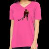 Missy's Relaxed Jersey Short-Sleeve V-Neck T-Shirt Thumbnail