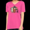 Missy's Relaxed Jersey Short-Sleeve V-Neck T-Shirt Thumbnail