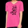 Missy's Relaxed Jersey Short-Sleeve V-Neck T-Shirt Thumbnail