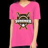 Missy's Relaxed Jersey Short-Sleeve V-Neck T-Shirt Thumbnail
