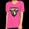 Missy's Relaxed Jersey Short-Sleeve V-Neck T-Shirt Thumbnail