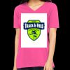 Missy's Relaxed Jersey Short-Sleeve V-Neck T-Shirt Thumbnail