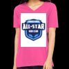 Missy's Relaxed Jersey Short-Sleeve V-Neck T-Shirt Thumbnail
