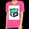 Missy's Relaxed Jersey Short-Sleeve V-Neck T-Shirt Thumbnail