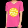 Missy's Relaxed Jersey Short-Sleeve V-Neck T-Shirt Thumbnail