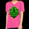 Missy's Relaxed Jersey Short-Sleeve V-Neck T-Shirt Thumbnail