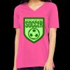Missy's Relaxed Jersey Short-Sleeve V-Neck T-Shirt Thumbnail
