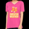 Missy's Relaxed Jersey Short-Sleeve V-Neck T-Shirt Thumbnail