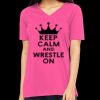 Missy's Relaxed Jersey Short-Sleeve V-Neck T-Shirt Thumbnail