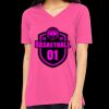 Missy's Relaxed Jersey Short-Sleeve V-Neck T-Shirt Thumbnail