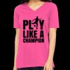 Missy's Relaxed Jersey Short-Sleeve V-Neck T-Shirt Thumbnail