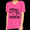 Missy's Relaxed Jersey Short-Sleeve V-Neck T-Shirt Thumbnail