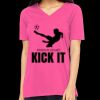 Missy's Relaxed Jersey Short-Sleeve V-Neck T-Shirt Thumbnail