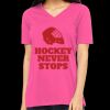 Missy's Relaxed Jersey Short-Sleeve V-Neck T-Shirt Thumbnail