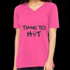 Missy's Relaxed Jersey Short-Sleeve V-Neck T-Shirt Thumbnail