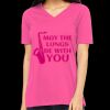 Missy's Relaxed Jersey Short-Sleeve V-Neck T-Shirt Thumbnail