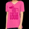Missy's Relaxed Jersey Short-Sleeve V-Neck T-Shirt Thumbnail