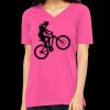 Missy's Relaxed Jersey Short-Sleeve V-Neck T-Shirt Thumbnail