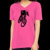 Missy's Relaxed Jersey Short-Sleeve V-Neck T-Shirt Thumbnail