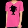 Missy's Relaxed Jersey Short-Sleeve V-Neck T-Shirt Thumbnail